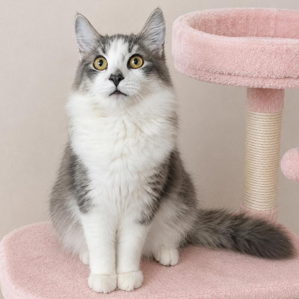 HD Baby 2, Adoptable, Kitten Male Domestic Long Hair.