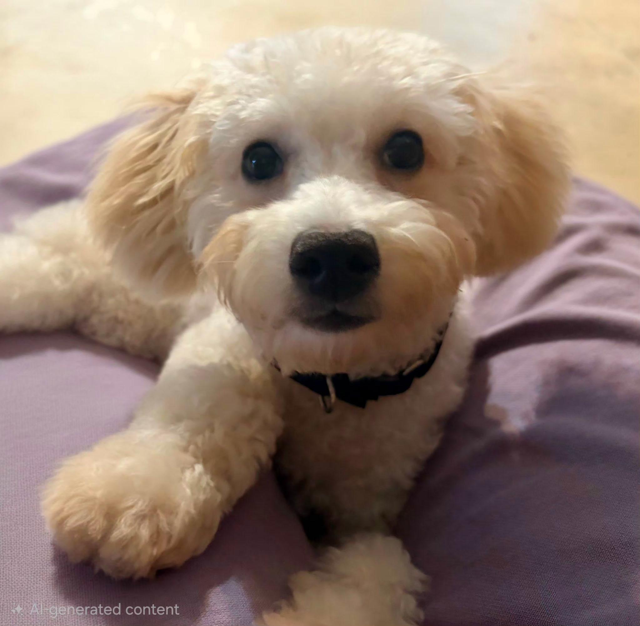 Enlarge Casper, a Adoptable Goldendoodle in Bridgeton, MO image 5/5