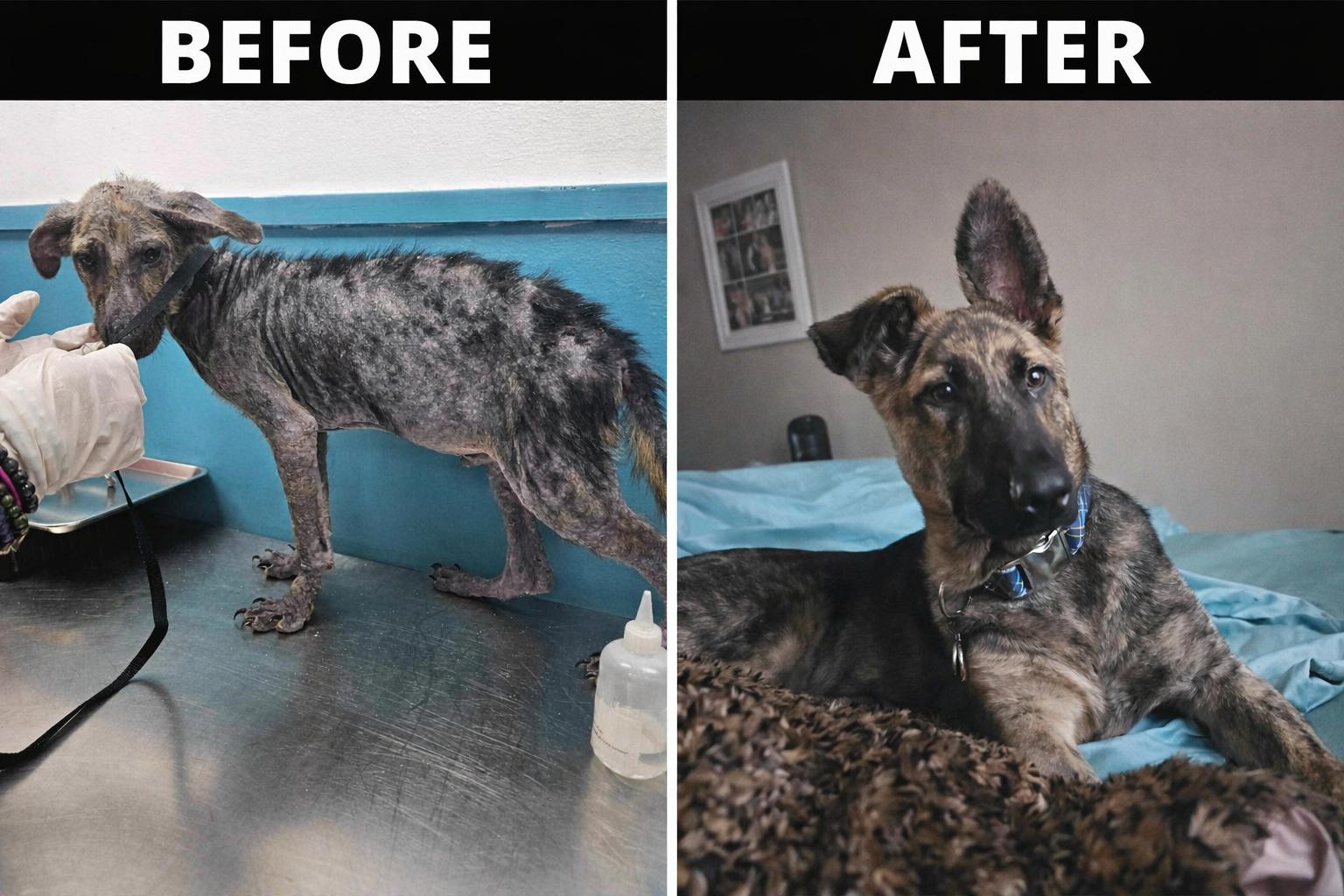 Rocco , adopted, Young Male German Shepherd Dog.