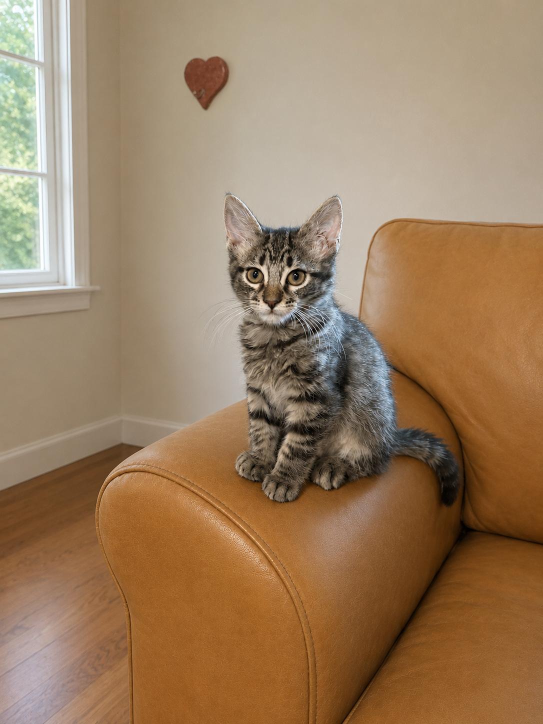 Aurora, Adopted, Young Female Domestic Short Hair.
