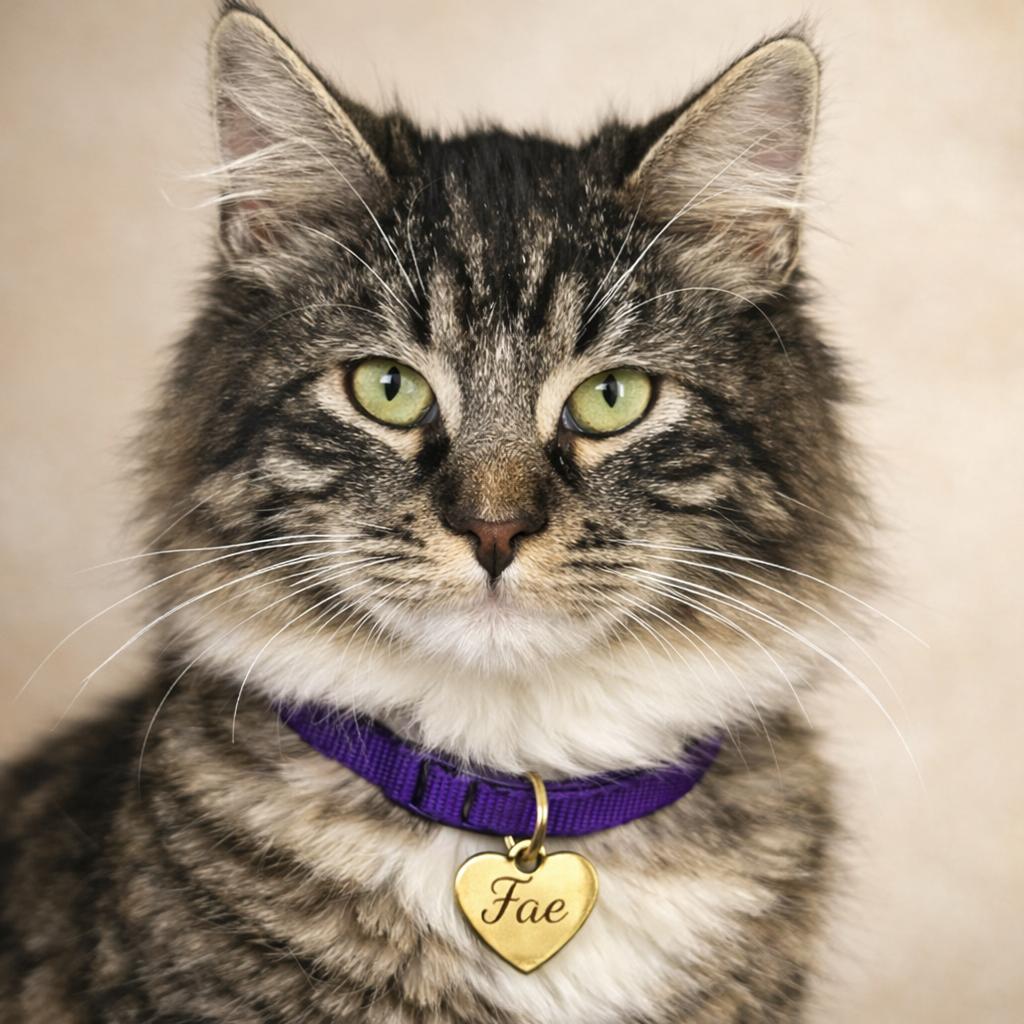 Fae, a Adoptable Domestic Long Hair in Hannibal, MO image 4/4