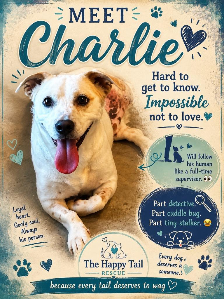 Enlarge Charlie, a Adoptable mixed breed in St. Francisville, LA image 4/6