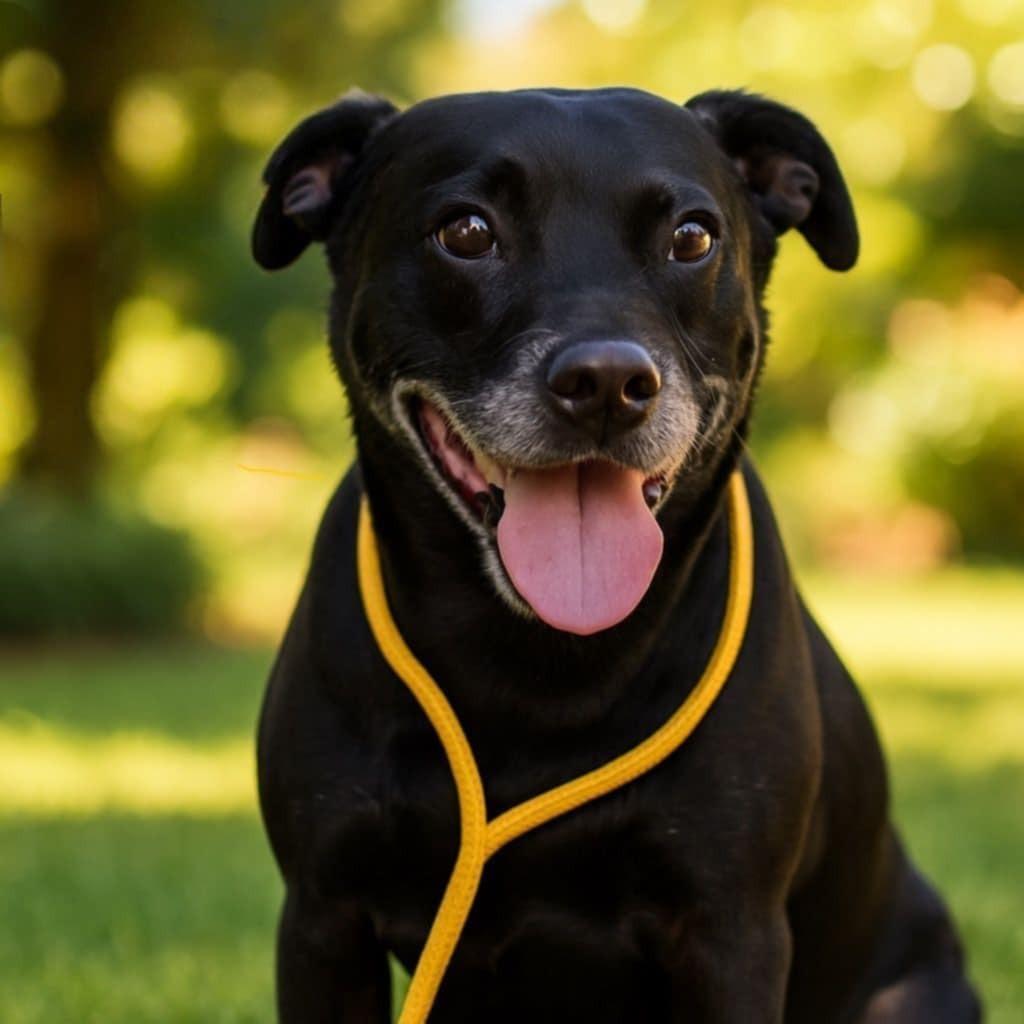 Baer (Collin), Adoptable, Adult Male Black Labrador Retriever & Mixed Breed.