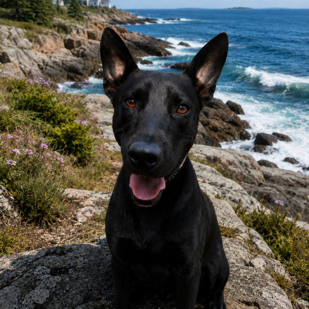 Enlarge Pascal, a Adoptable Mixed Breed in Oxford, ME image 3/4