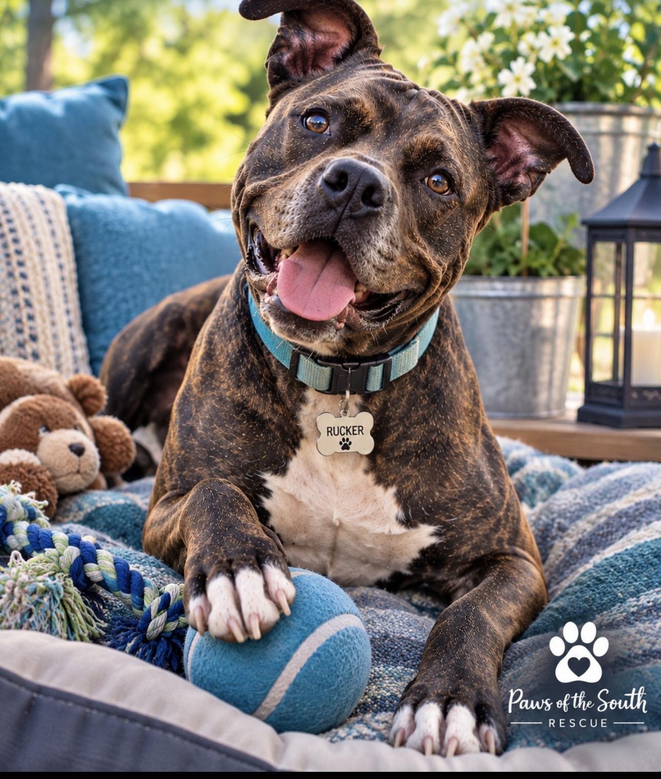 Enlarge Rucker, a Adoptable mixed breed in CUMMING, GA image 3/5