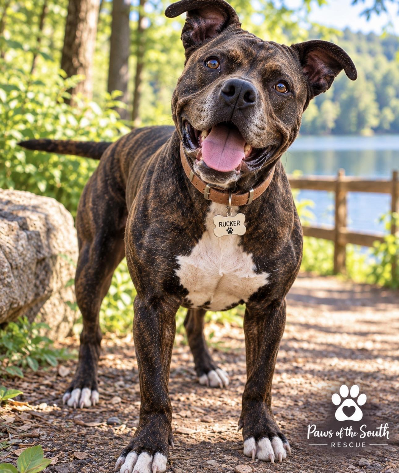Enlarge Rucker, a Adoptable mixed breed in CUMMING, GA image 5/5