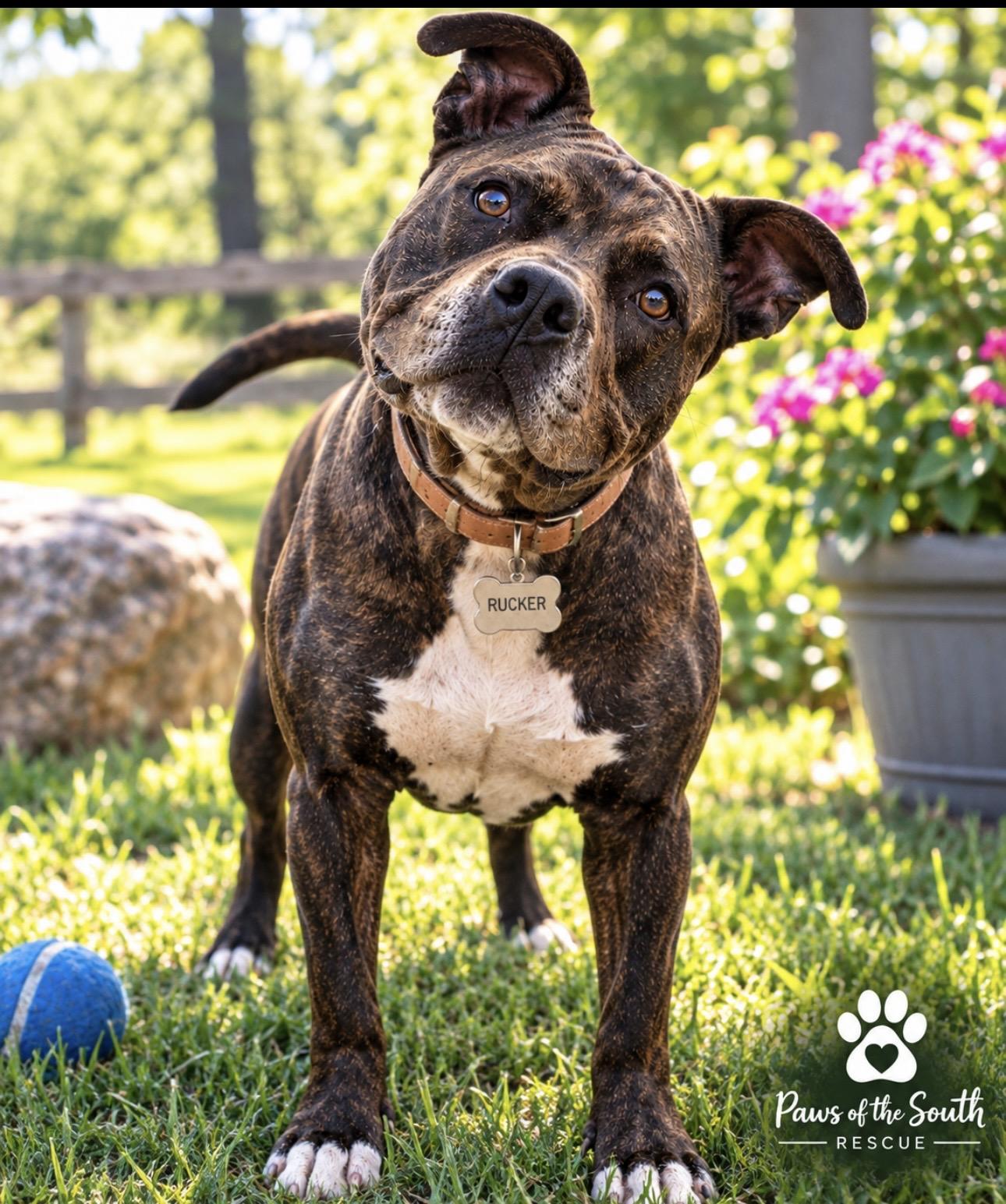 Enlarge Rucker, a Adoptable mixed breed in CUMMING, GA image 2/5