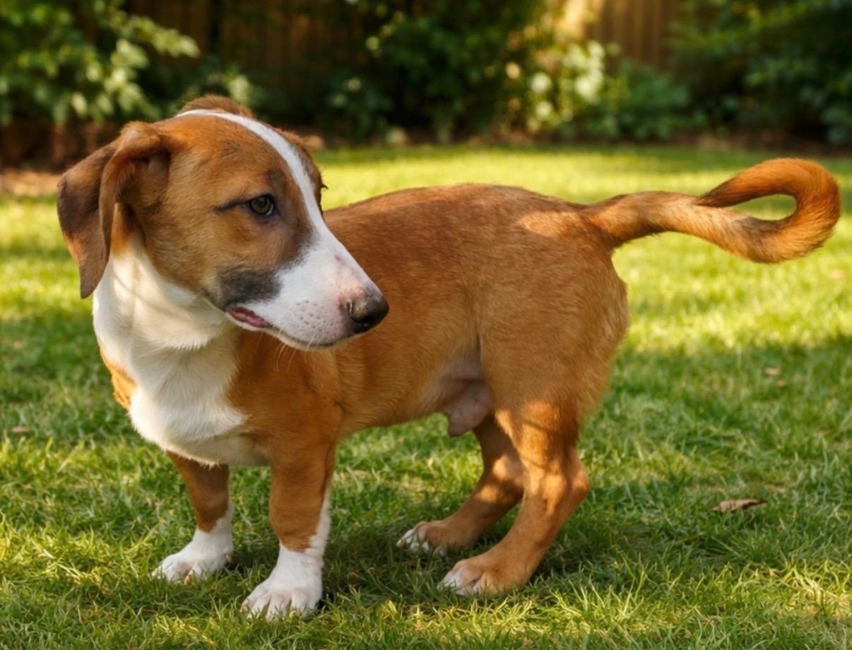 Jasper shy & sweet, ADOPTABLE, Young Male Dachshund & Corgi.