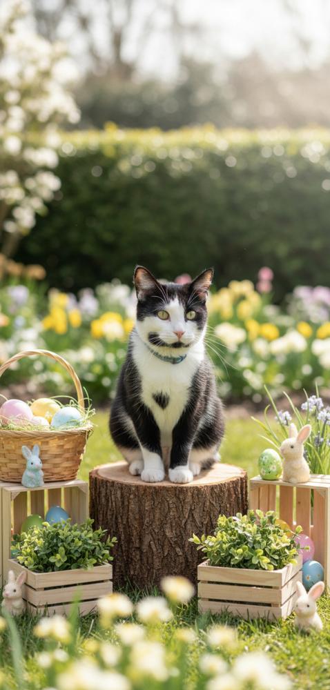 Enlarge Howard (senior), a Adoptable Domestic Medium Hair in Blanchard, OK image 3/6