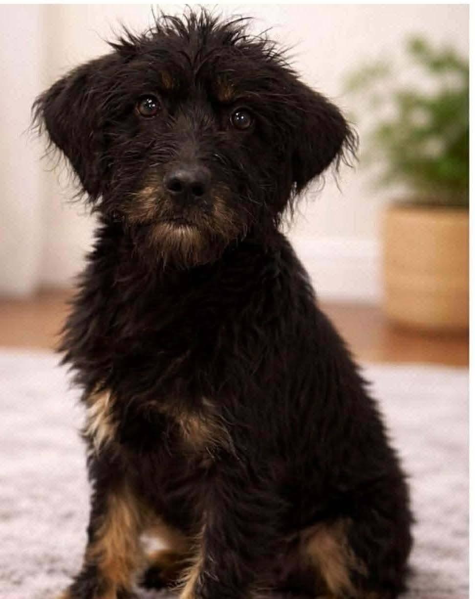 Pipit, ADOPTABLE, Puppy Female Terrier & Schnauzer.