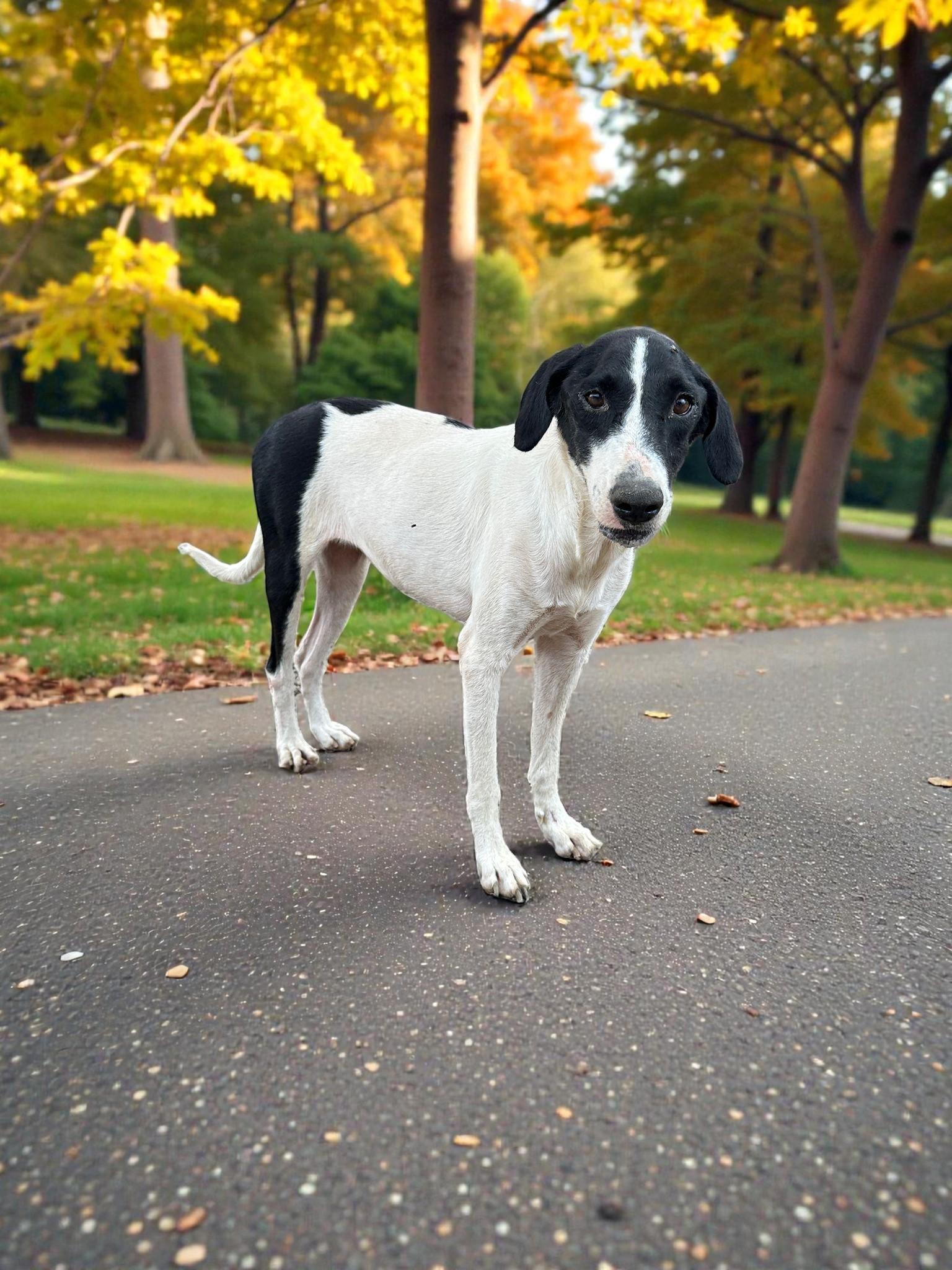 Mildred, Adoptable, Adult Female Pointer & Border Collie.