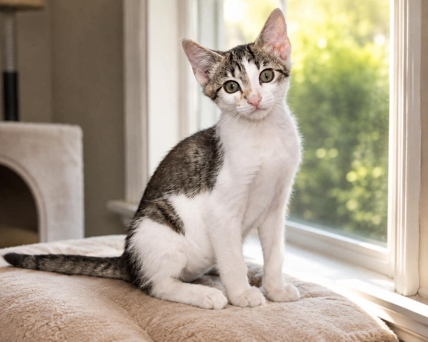 Enlarge Theo, a Adoptable Domestic Short Hair in Warwick, RI image 2/4