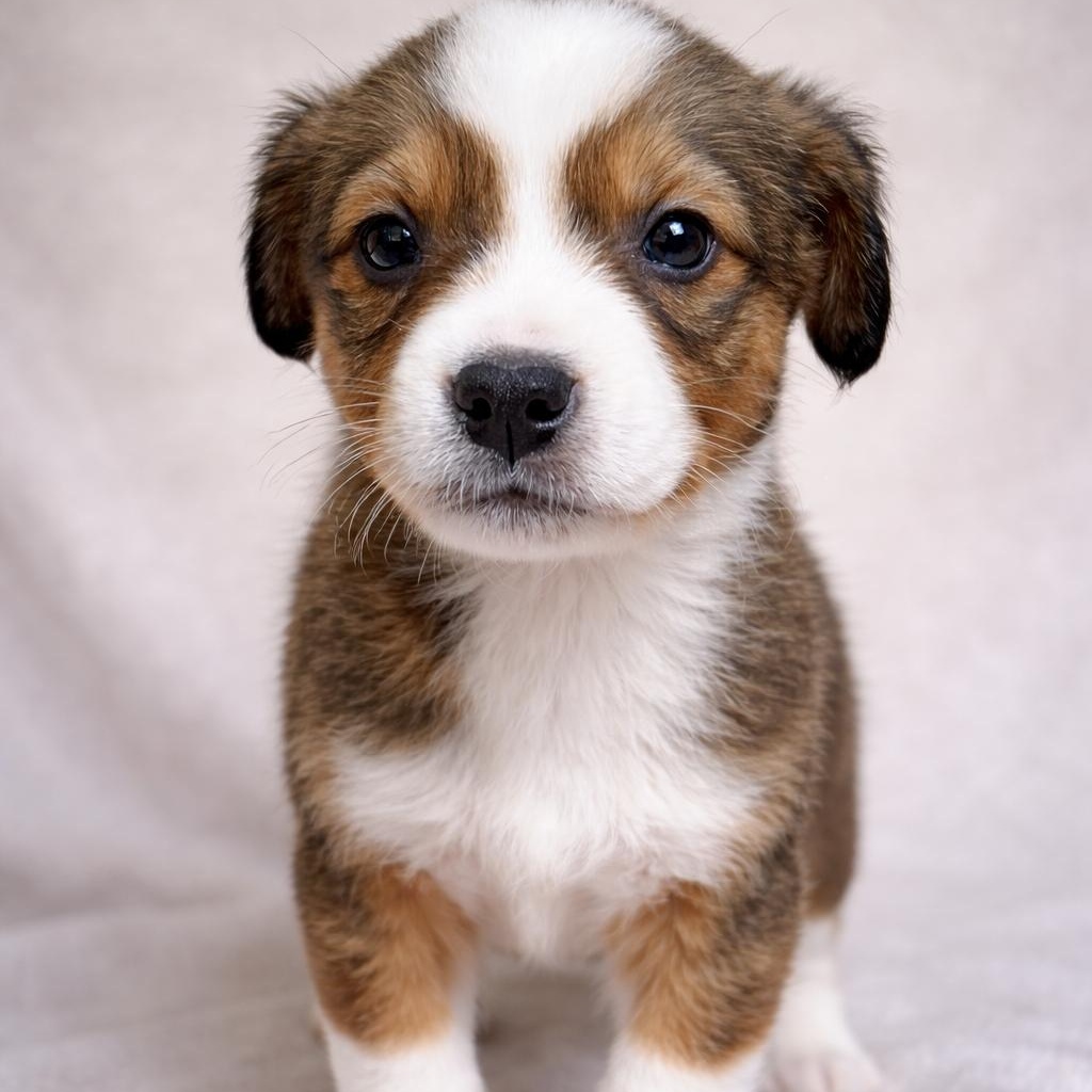 Gunther, adopted, Puppy Male Australian Shepherd.