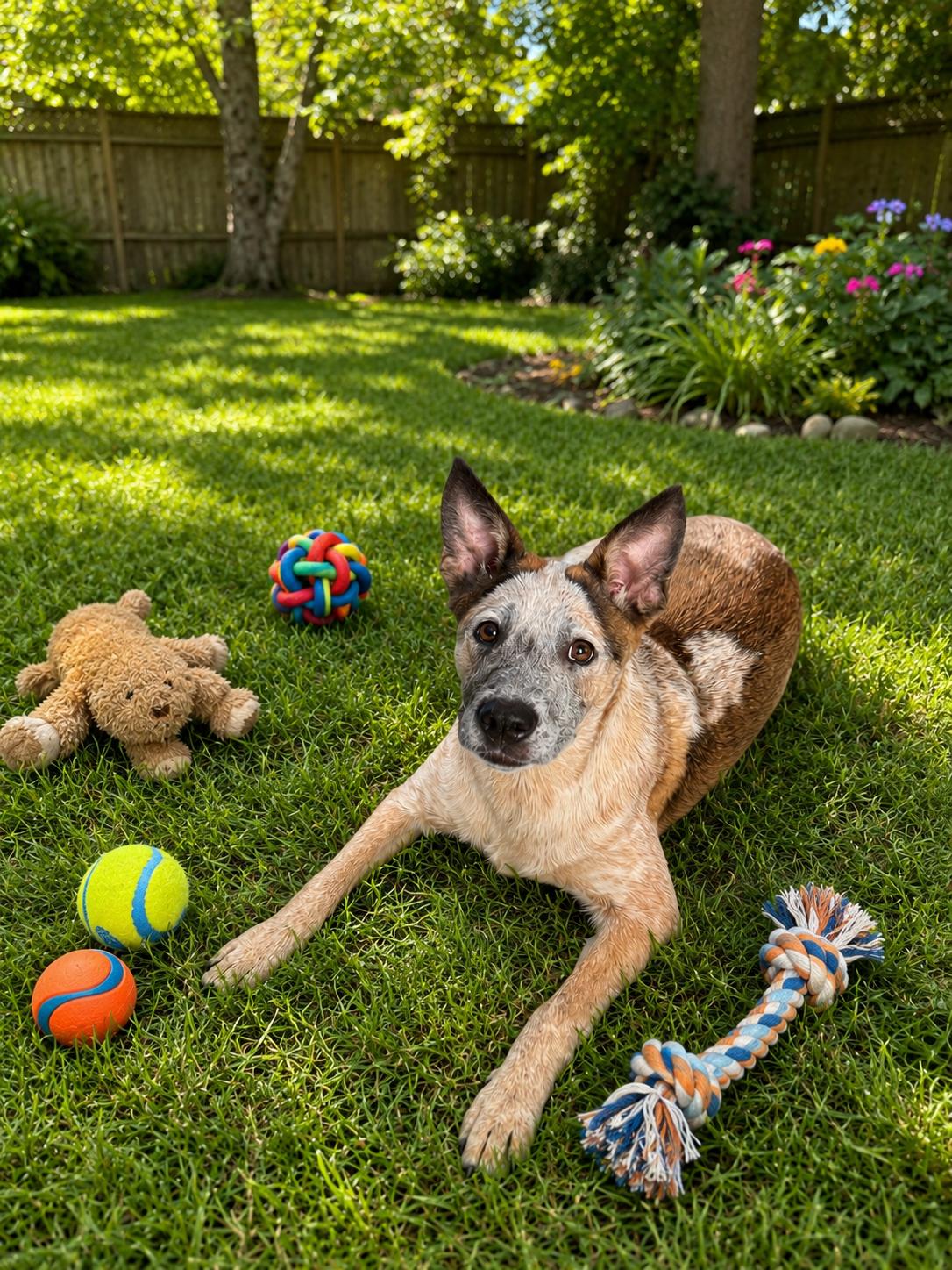 Dunkin, ADOPTABLE, Puppy Male Australian Cattle Dog / Blue Heeler.