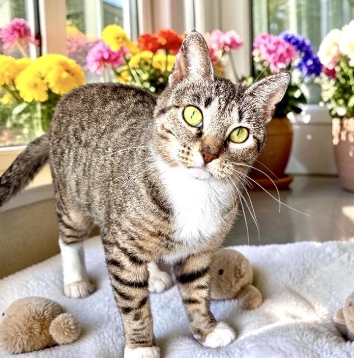 Juno, a Adoptable Tabby in Perry, IA image 4/5
