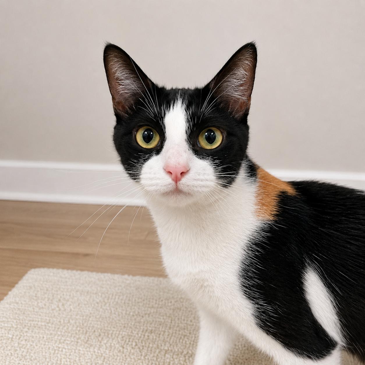 Tallulah, Adoptable, Young Female Calico & Tabby.