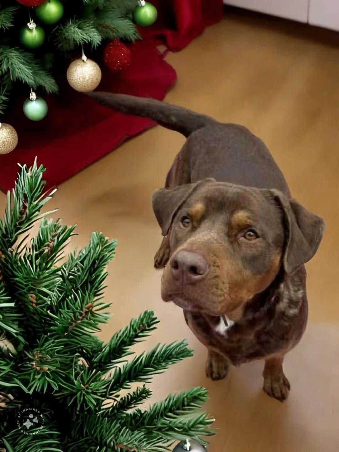 Kronk, Adult Male Chocolate Labrador Retriever