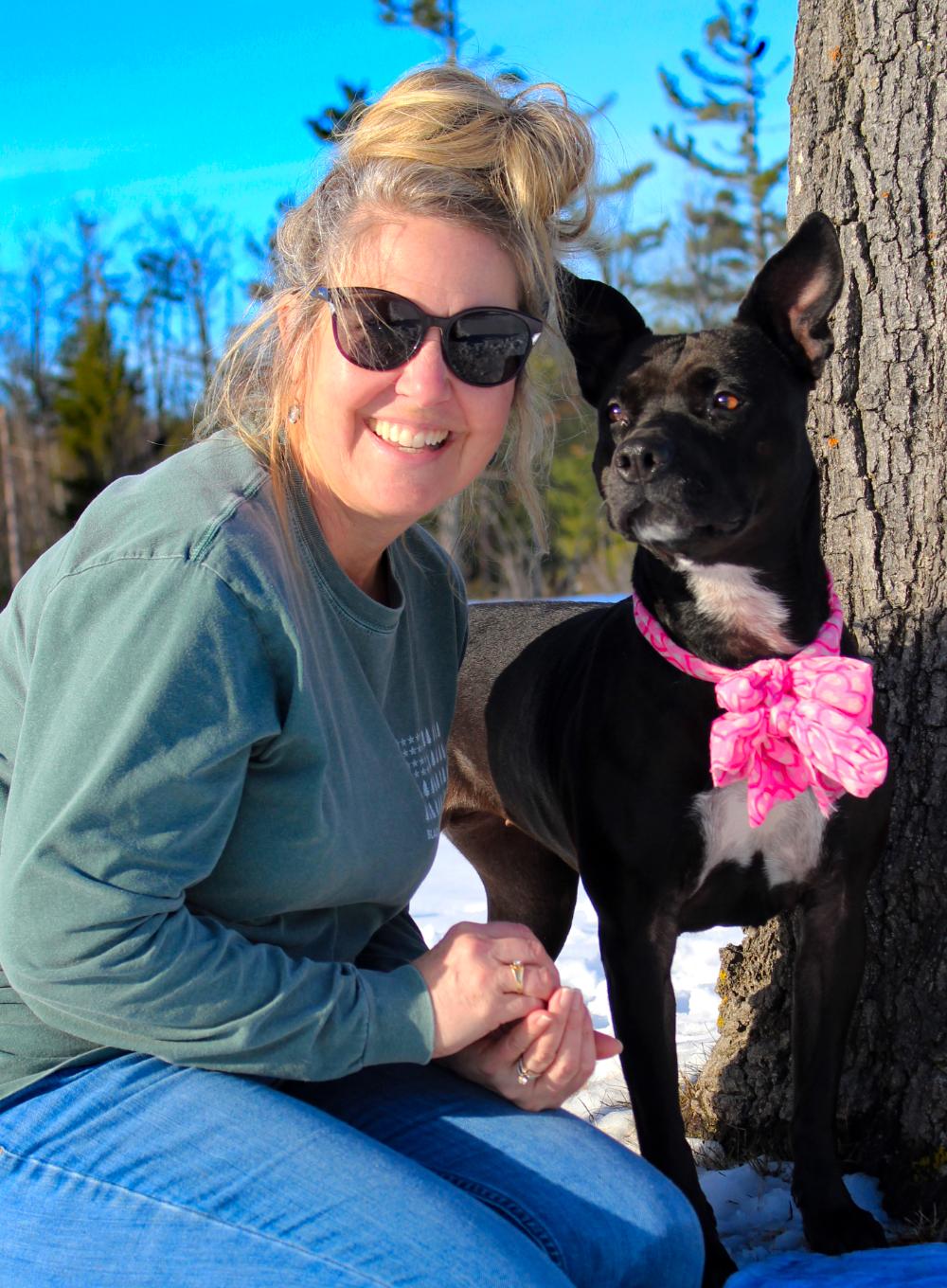 Enlarge Bonnie, a Adoptable mixed breed in Cheboygan, MI image 3/6