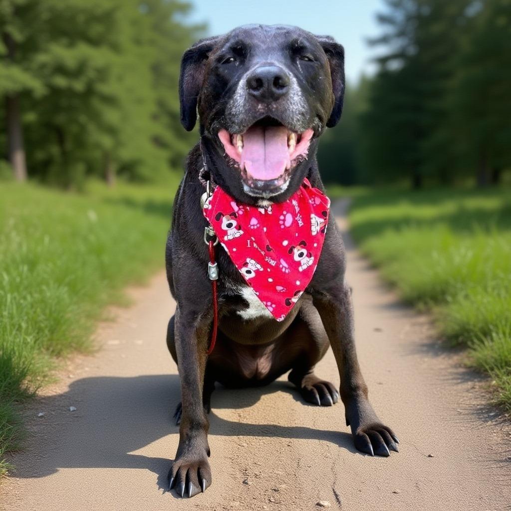 Henry, Adoptable, Senior Male Black Labrador Retriever.
