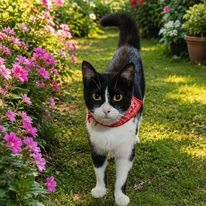 Kitty, Adoptable, Young Female Tuxedo.