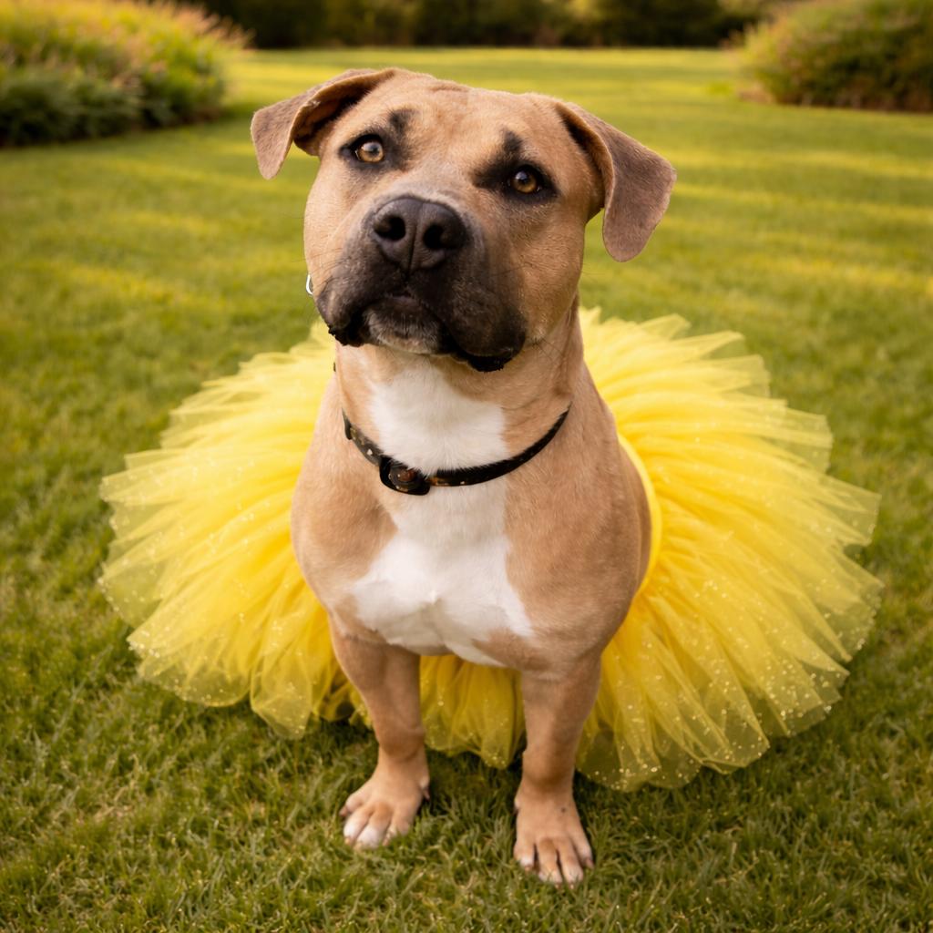 Butterscotch, Adoptable, Young Female Pit Bull Terrier.