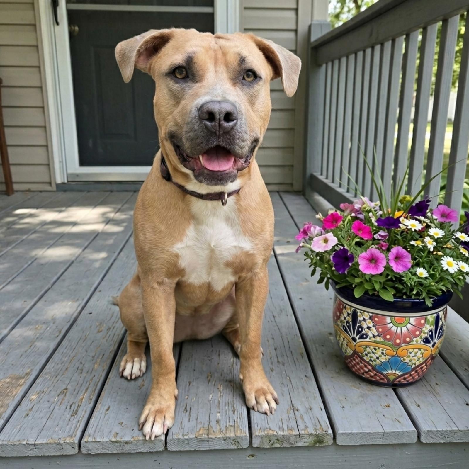 Butterscotch, a Adoptable Pit Bull Terrier in Denver, NC image 1/6
