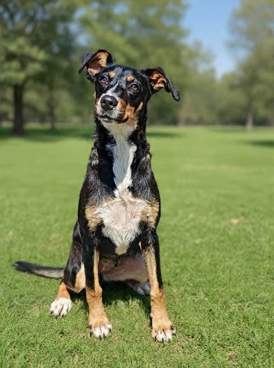 Mariah, Adopted, Young Female Mixed Breed.