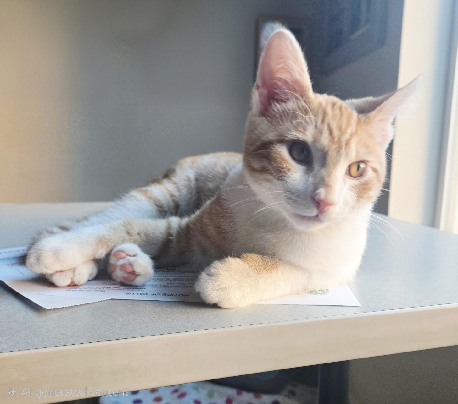 Lucky-ks, an adoptable Domestic Short Hair in Burlington, WA image 3/3