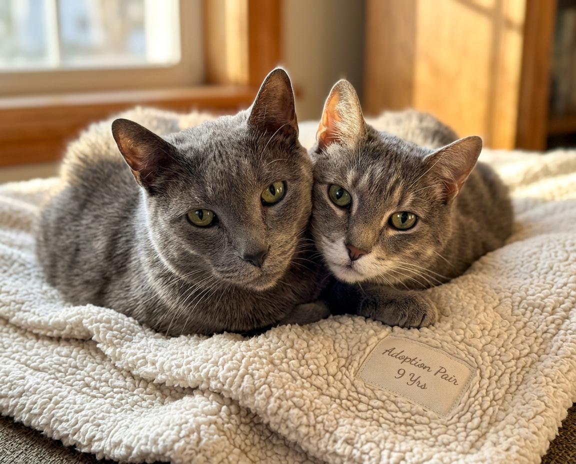 Spazz, a ADOPTABLE Russian Blue in Blairsville, GA image 2/2