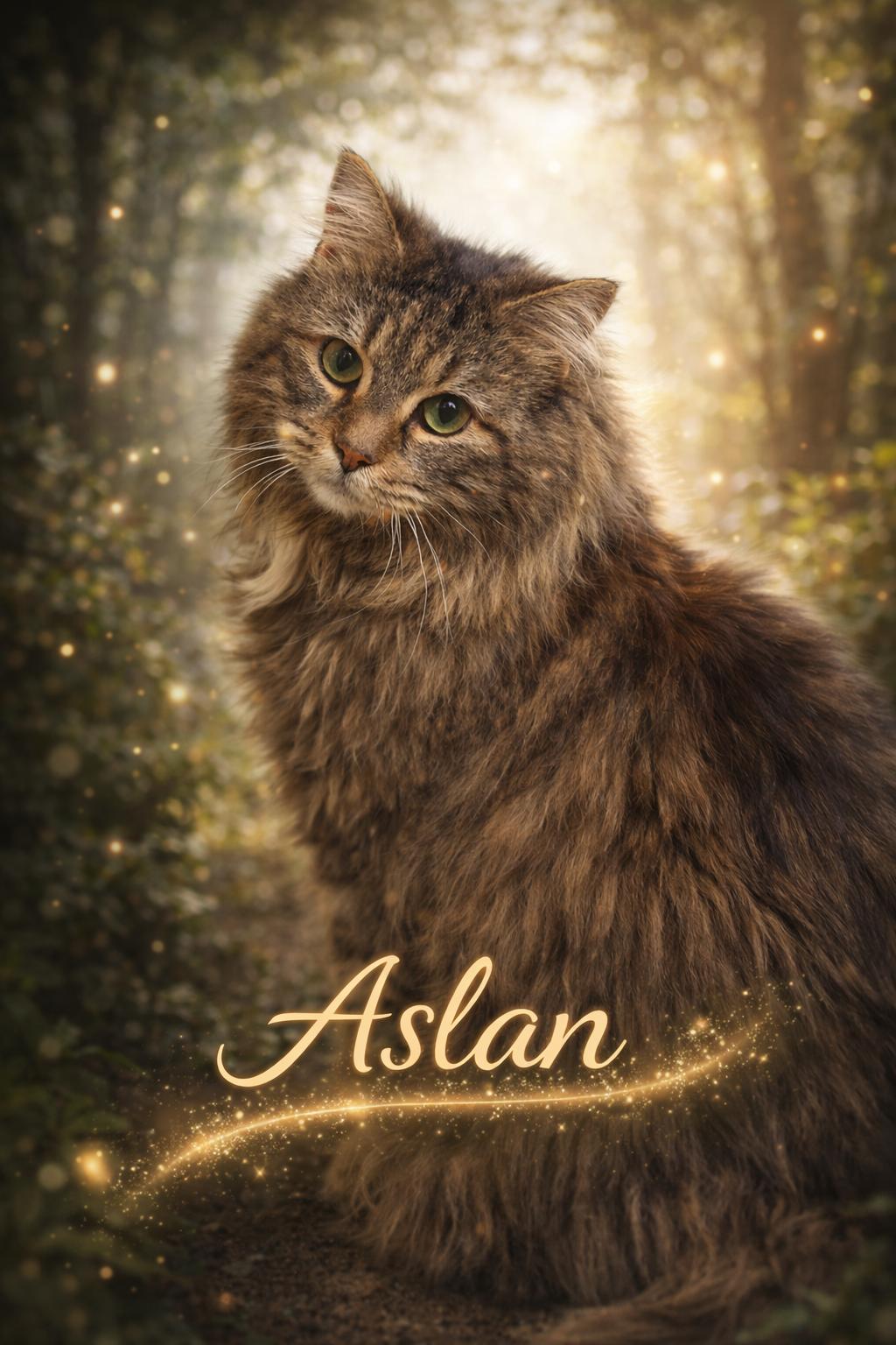 Aslan-Quiet Soul Seeks Loving Patient Heart, Adoptable, Adult Male Domestic Long Hair & Tabby.