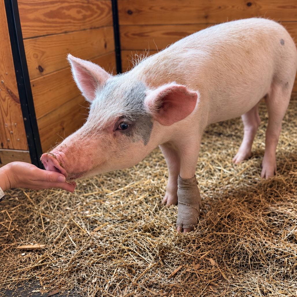 Enlarge Piggy Smalls, a Adoptable Pig in Stokesdale, NC image 2/2