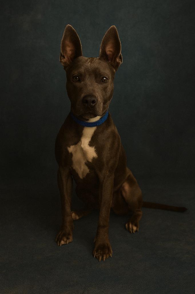 Luna, Adoptable, Young Female American Staffordshire Terrier.