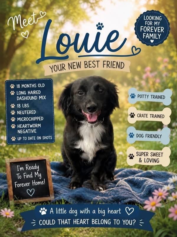 Louie, an adopted mixed breed in Inverness, FL image 4/5