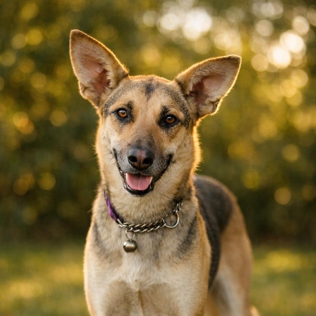 Lucy Goosey, adoptable, Young Female Shepherd.