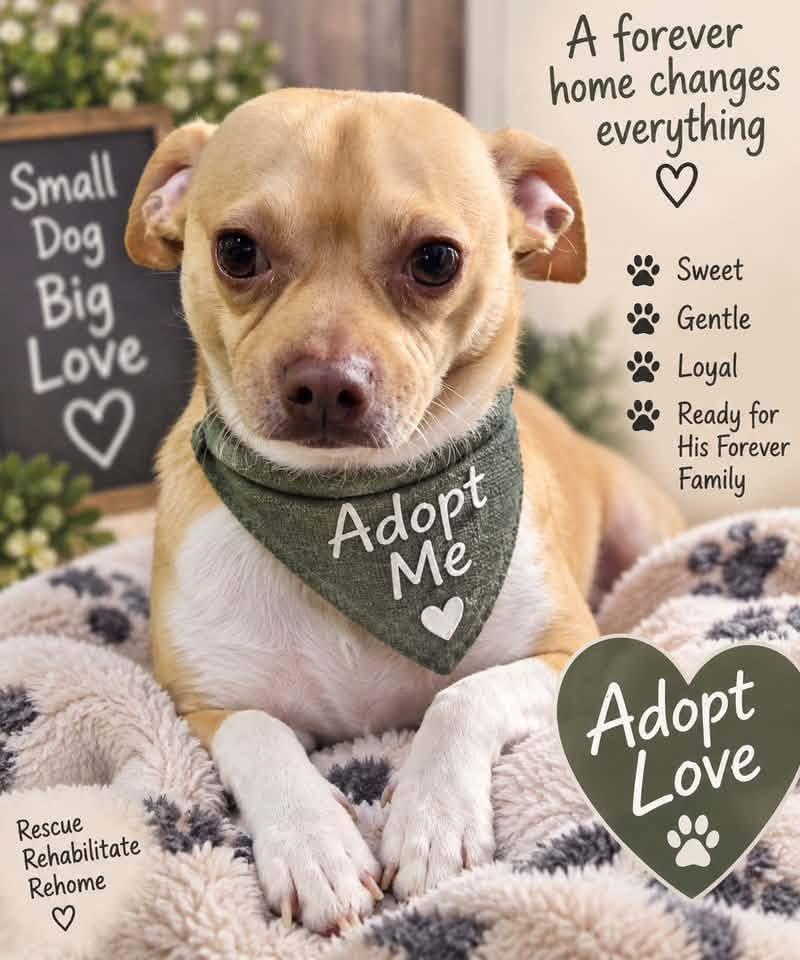 Enlarge Stubby, a Adoptable mixed breed in Walker, LA image 1/3