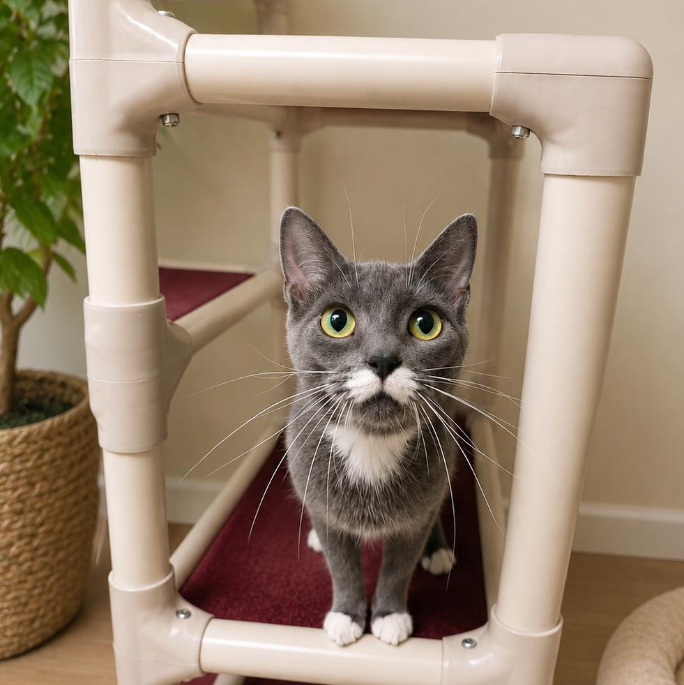 Enlarge Mrs. Potts, an adopted Domestic Short Hair in Amery, WI image 2/2