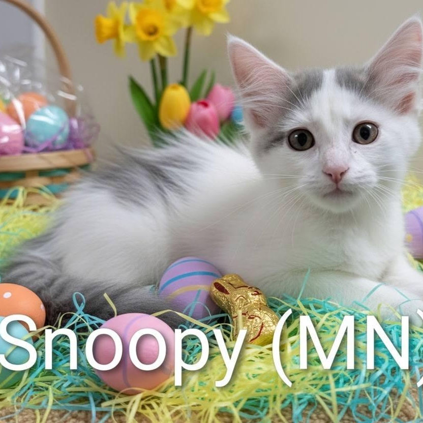 Enlarge Snoopy, a ADOPTABLE Domestic Long Hair in Mazon, IL image 1/1