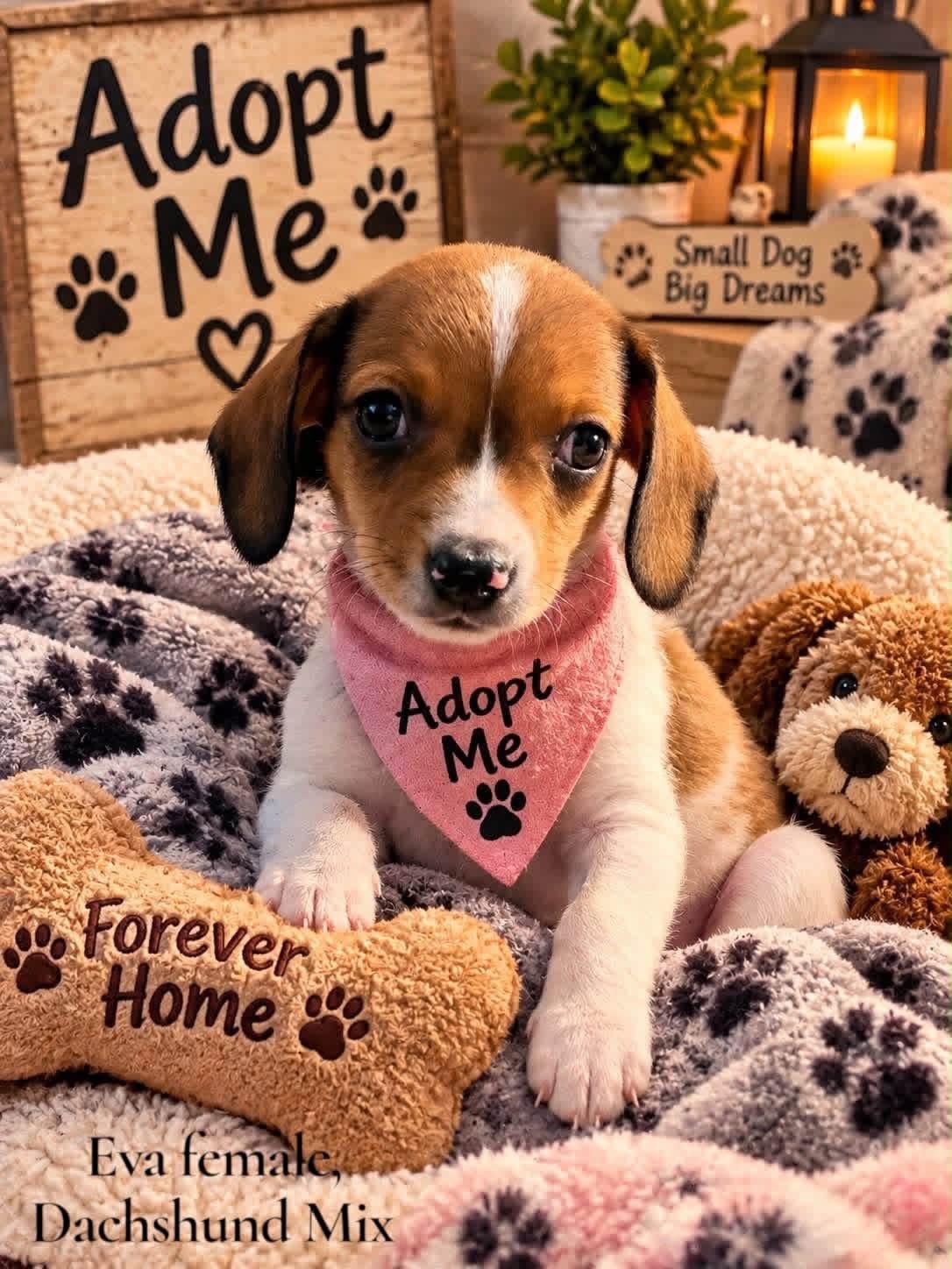 Eddie, Adoptable, Puppy Male Dachshund.