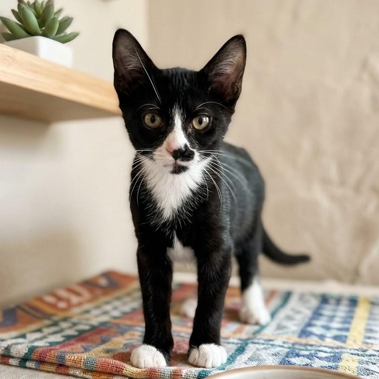 Sonny 7393, Adoptable, Kitten Male Domestic Short Hair.