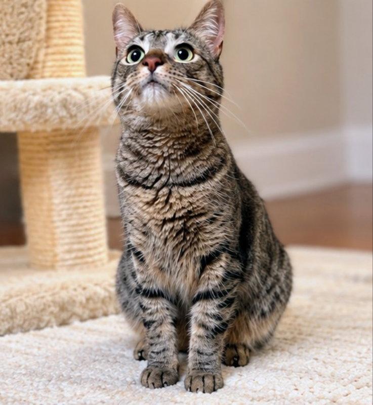 Enlarge Rosie, a Adoptable Tabby in Knoxville, TN image 3/3