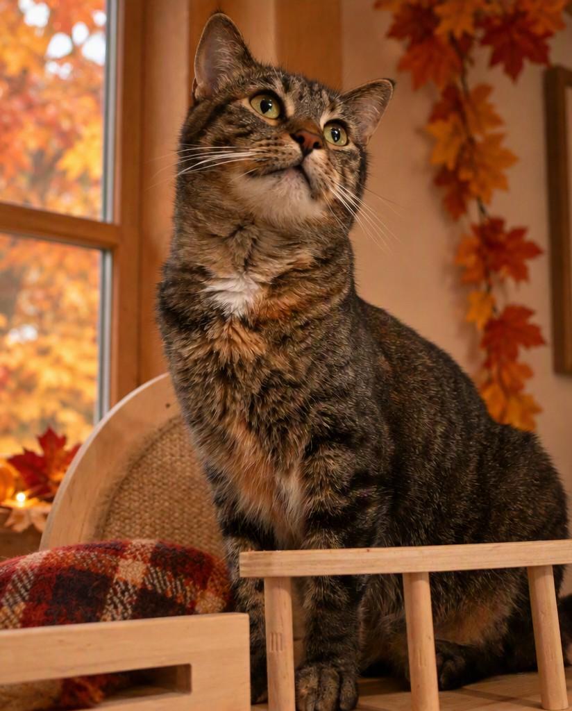Raina, a Domestic Short Hair