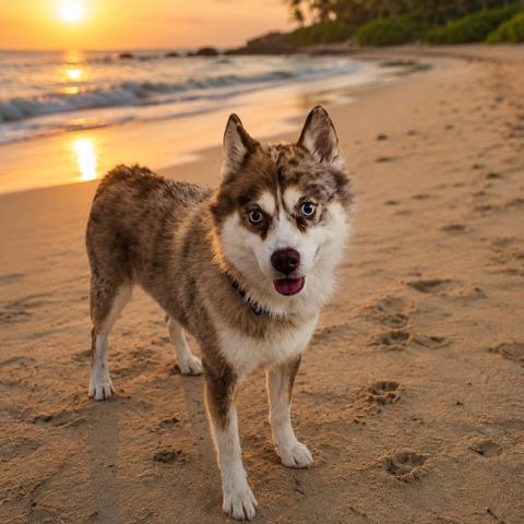 Akon, a Adoptable Pomsky in Palm Harbor, FL image 2/5