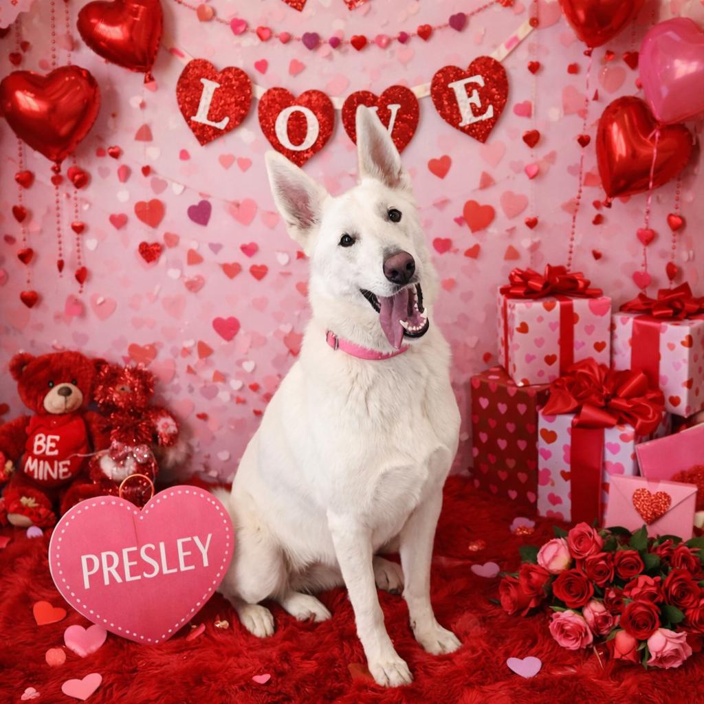 Presley, adopted, Young Female German Shepherd Dog.