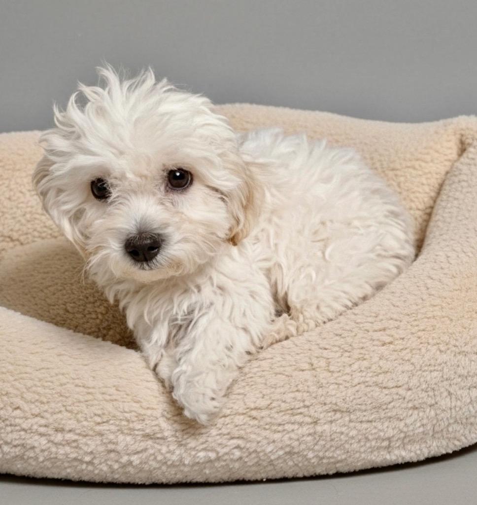 Pooh Bear-3mo Maltipoo Puppy!, Adopted, Puppy Male Maltese & Poodle.