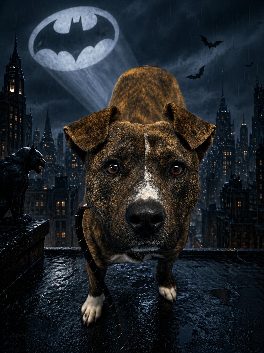 Enlarge Batman , a ADOPTABLE mixed breed in Lancaster, SC image 3/3