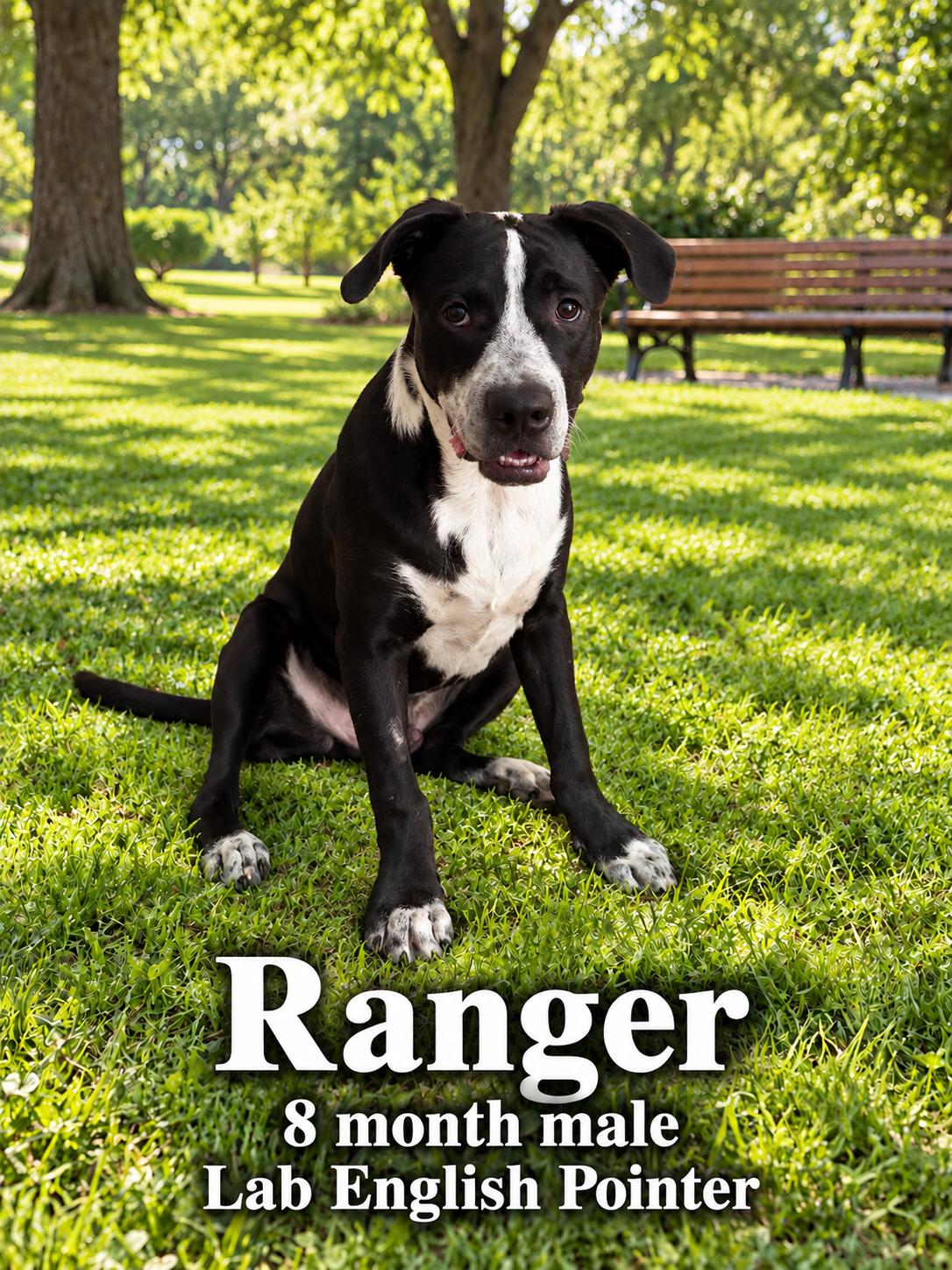 Enlarge RANGER 8 MONTH MALE LAB ENGLISH POINTER, a Adoptable mixed breed in Mesa, AZ image 1/1