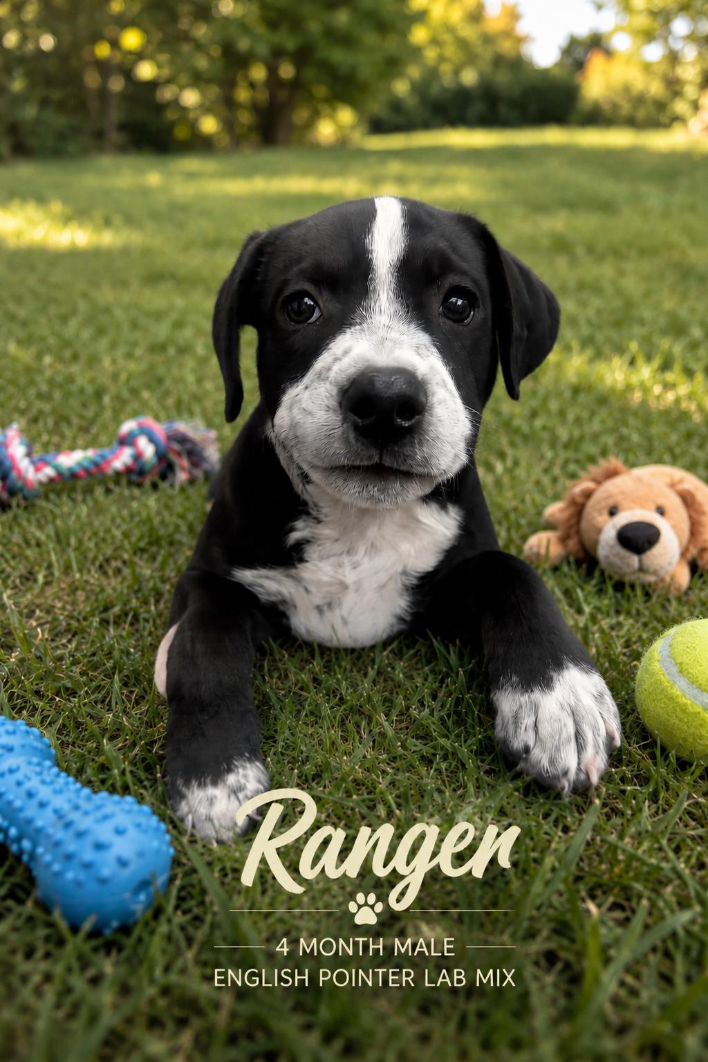 RANGER - 4 MONTH MALE ENGLISH POINTER LAB MIX - PETCO, 5011 E. RAY ROAD, PHX 85044 ON SAT, JUNE 13, a ADOPTABLE mixed breed in Mesa, AZ image 1/2