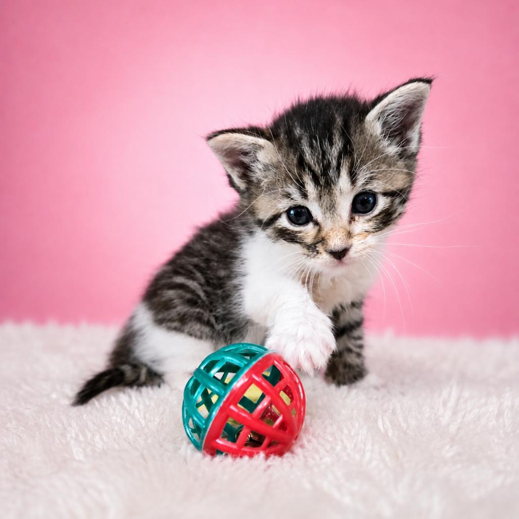 Rosie, Adoptable, Kitten Female Domestic Medium Hair.