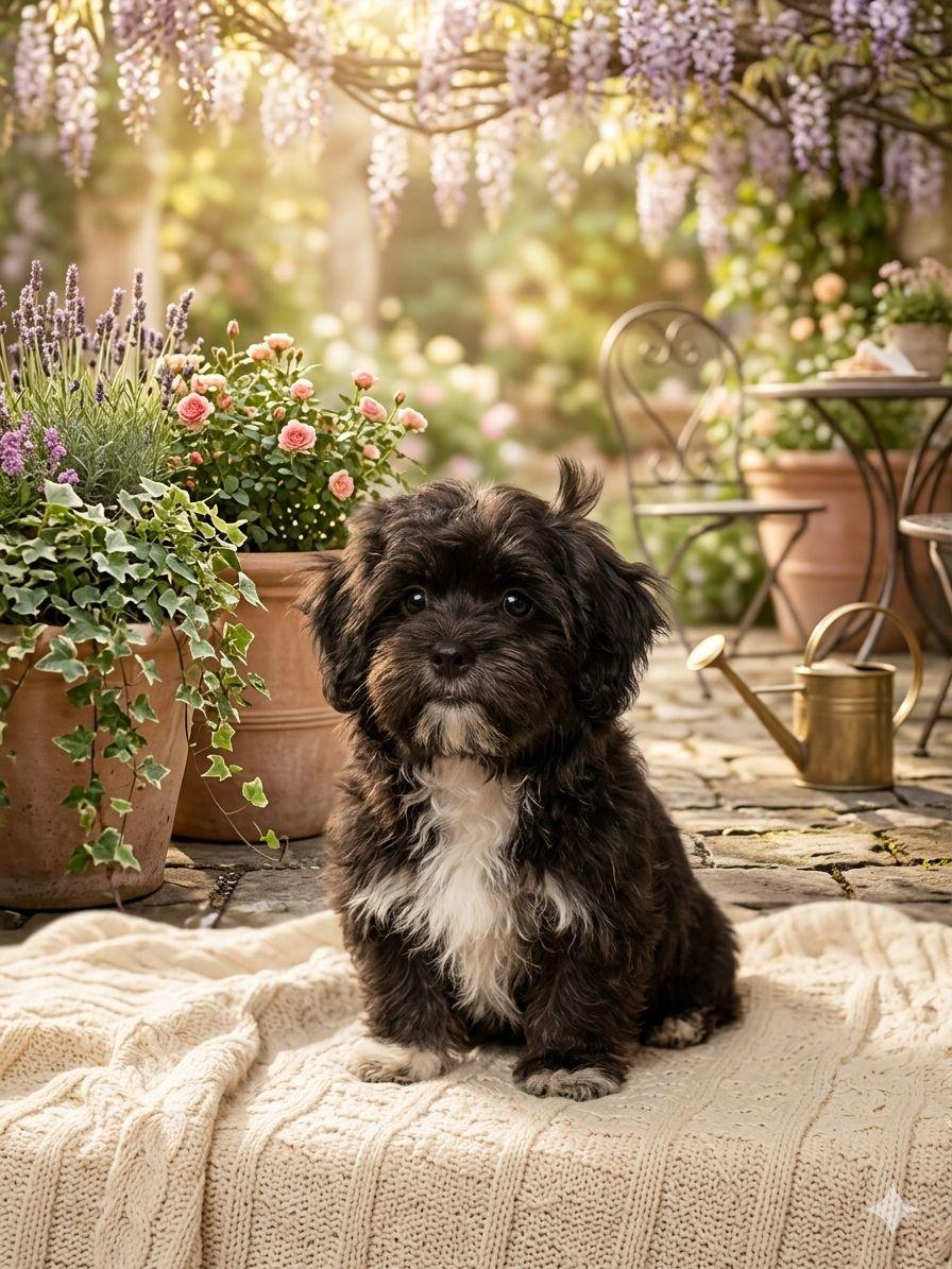 Luna, adopted, Young Female Shih Tzu & Yorkshire Terrier.