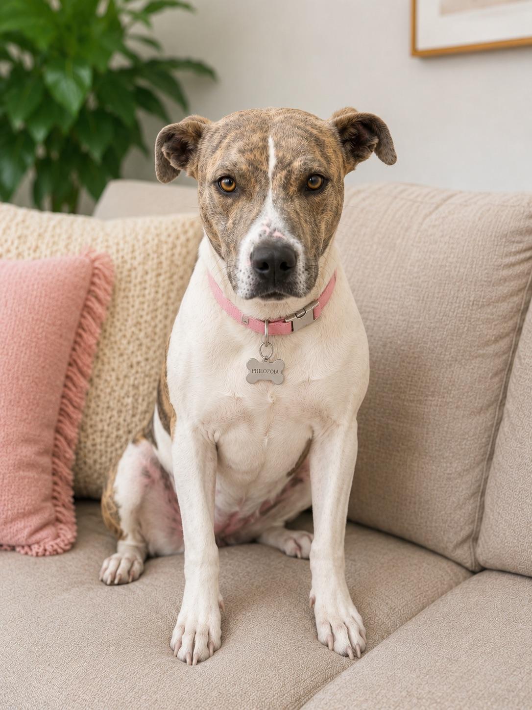 Sofi, Adopted, Young Female Staffordshire Bull Terrier.